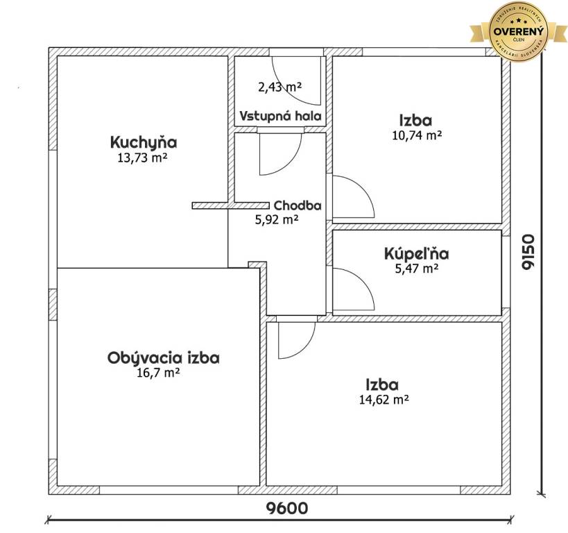 DREVODOM - NÍZKOENERGETICKÝ 3 izbový, 86 m2, okr. Zlaté Moravce