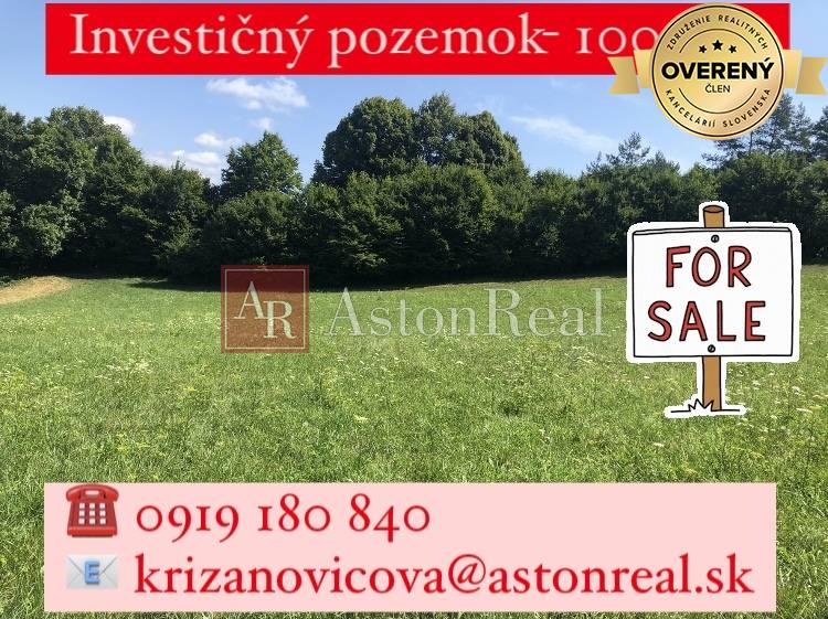 Pozemok pre RD-Predaj-Púchov-35000.00 €