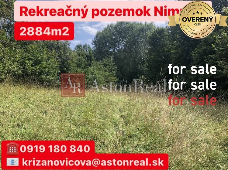 Rekreačný pozemok-Predaj-Nimnica-37000.00 €