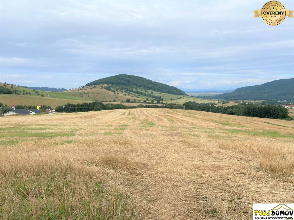  Pozemok vhodný na výstavbu RD, Stožok - investičná príležitosť