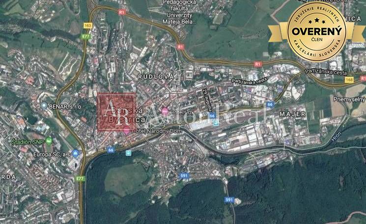 PREDAJ: Areál s pozemkom v priemyselnej časti BB o rozlohe 8.000 m2