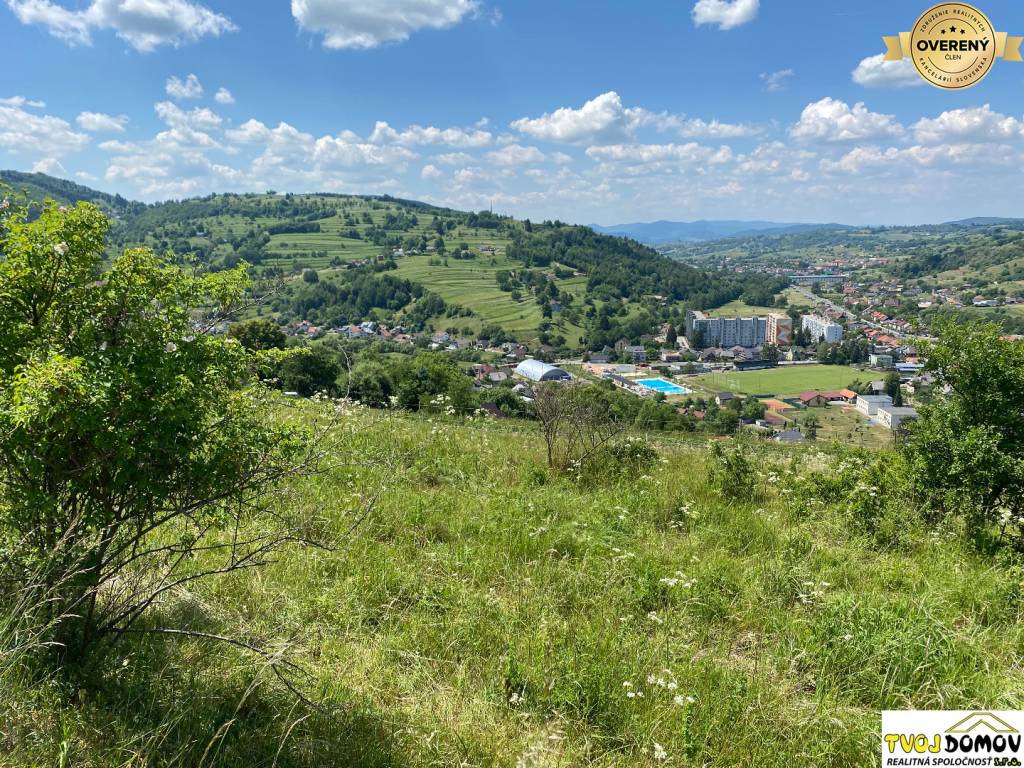 Miesto pre Váš mobilný dom - pozemok nad Hriňovou