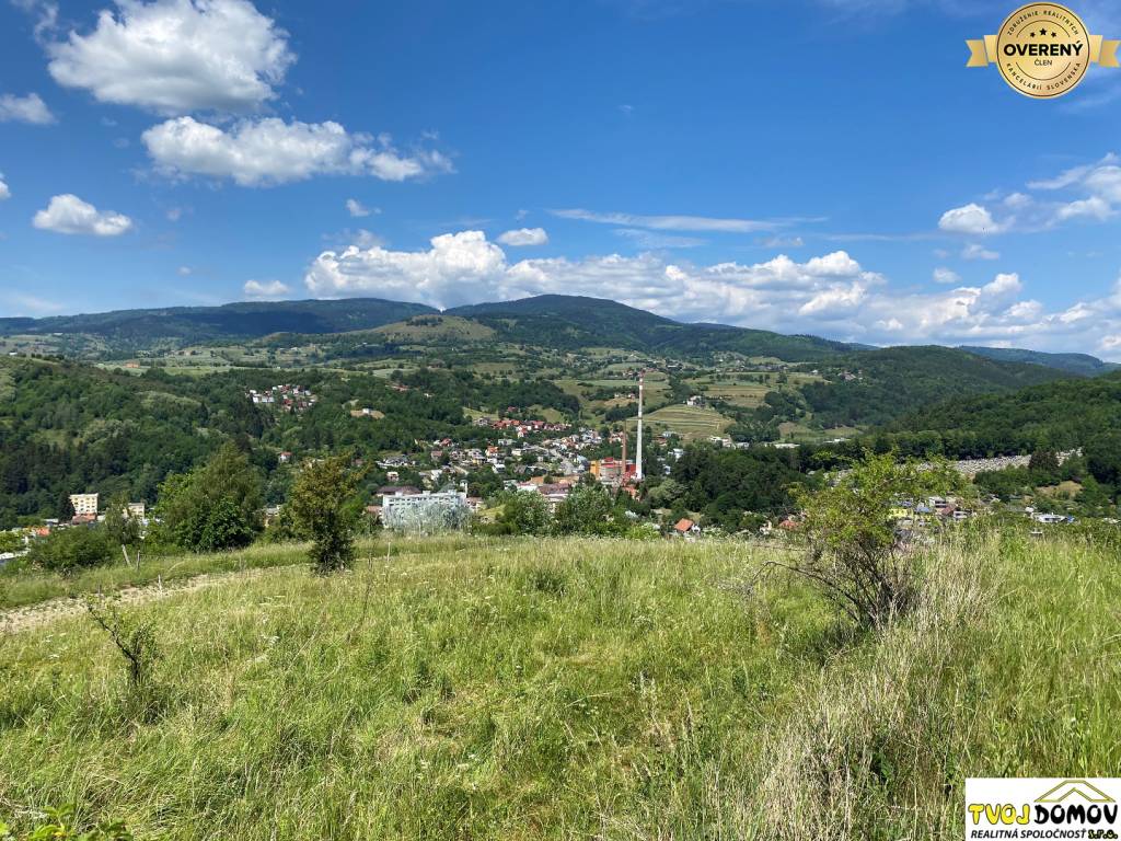 Miesto pre Váš mobilný dom - pozemok nad Hriňovou