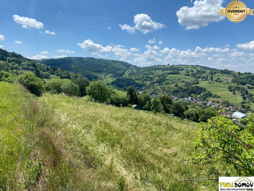 Miesto pre Váš mobilný dom - pozemok nad Hriňovou