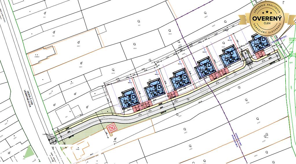 Predaj - Stavebný pozemok, Veľké Úľany - rozloha 5712 m²