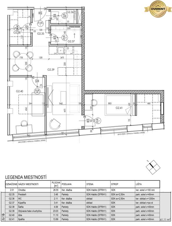 PREDAJ 3 izbový byt | G s podzemným parkovaním Bratislava Ružinov