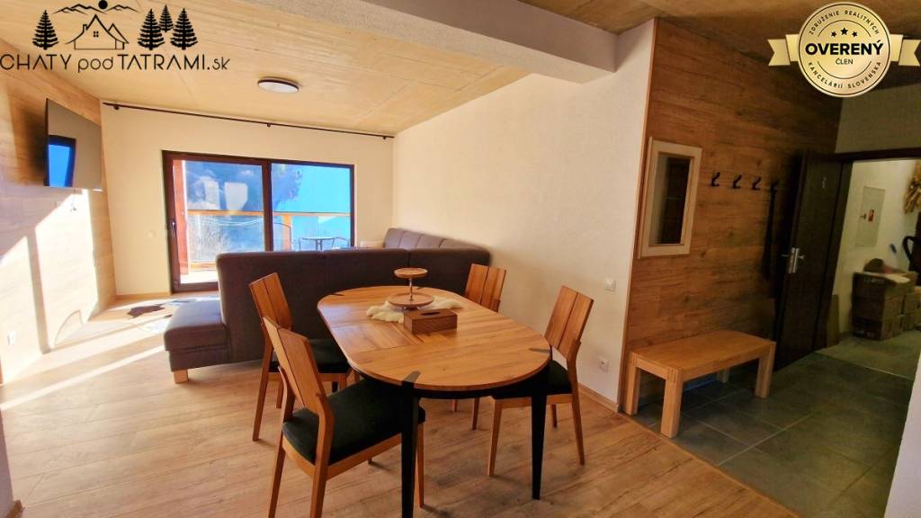 Zariadené skolaudované 3i Apartmány v SKI Mýto pod Ďumbierom