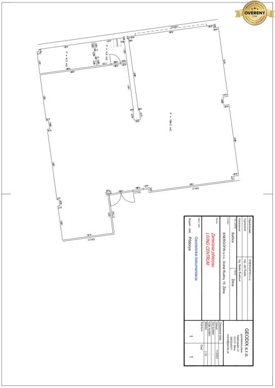 Na prenájom kancelárske priestory 200 m2 v Living centre v Žiline