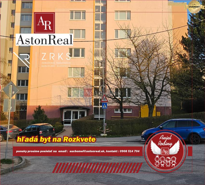  AstonReal hľadá 4-izbový byt pre klienta