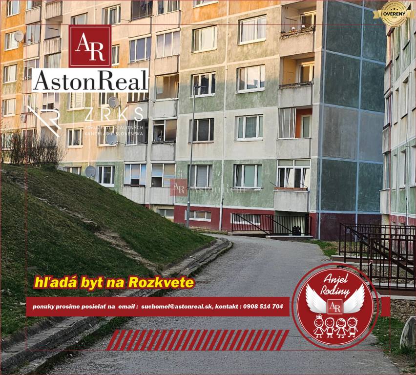 AstonReal hľadá 4-izbový byt pre klienta