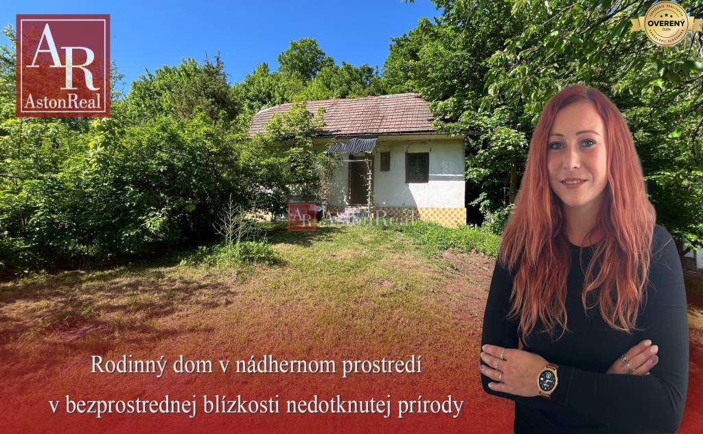 Rodinný dom vhodný na bývanie ako aj na rekreáciu - pozemok 2.417m2 