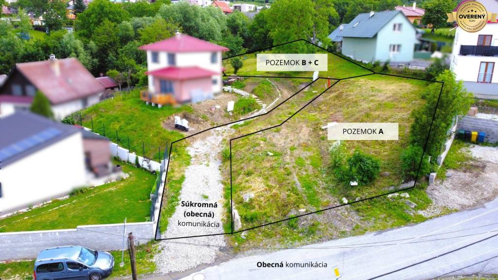 TOP pozemok so sieťami na okamžitú výstavbu 4 km od Prešova | 548 m² 