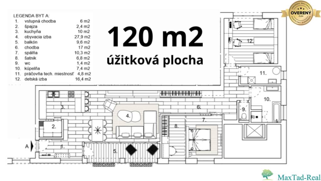 Nadštandardné bývanie, Apartmány Jovsa