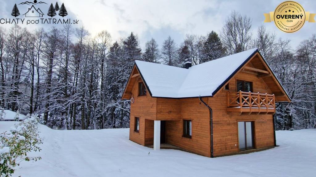 Znížená CENA Nová 5i chata v lesnom prostredí Krpáčovo