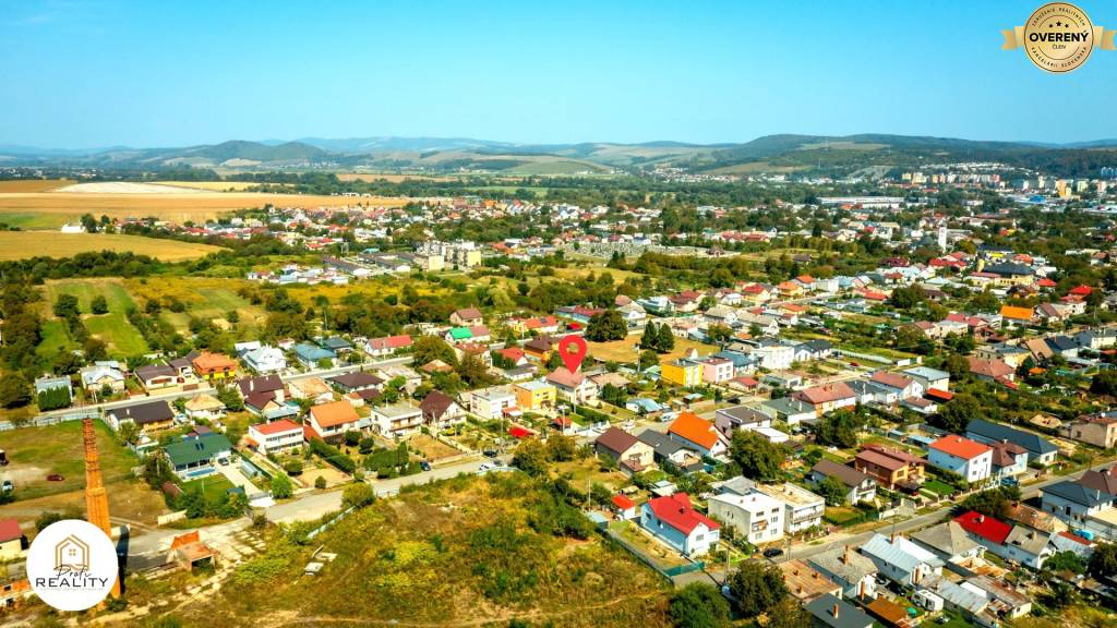 Rodinný dom v tichom prostredí Vranov nad Topľou, mestská časť Čemerné