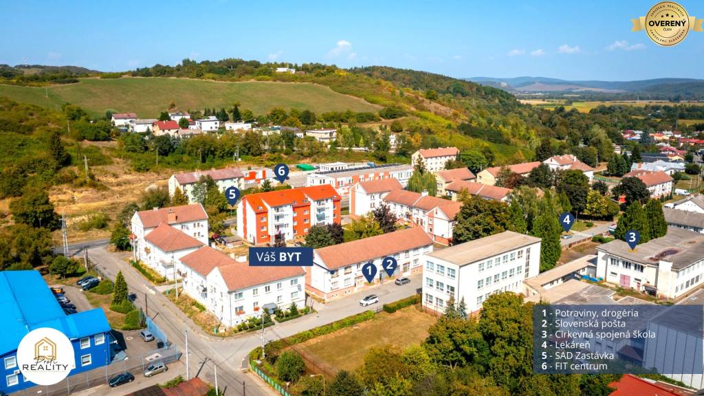 Moderný, kompletne zrekonštruovaný 3 izbový byt Vranov nad Topľou