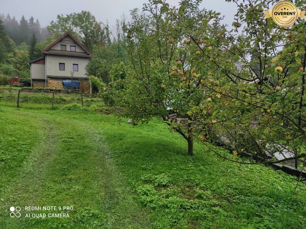 ČREMOŠNÉ-chalupa na pozemku 700m2  