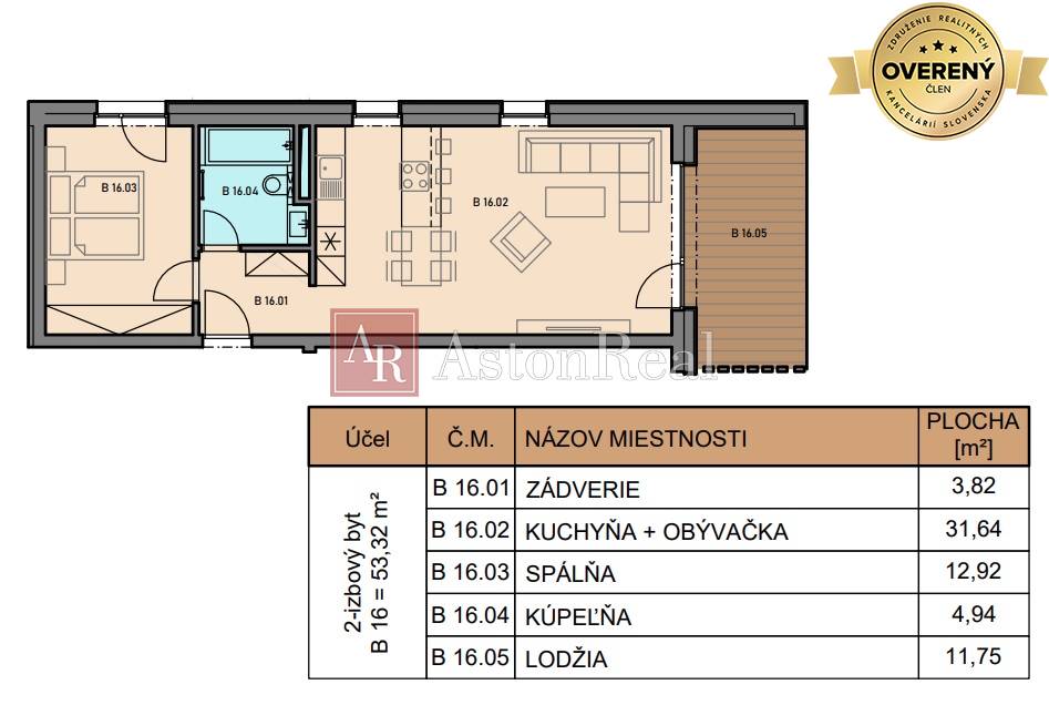 2-izbový INVESTIČNÝ APARTMÁN VYSOKÉ TATRY-TATRANSKÁ ŠTRBA, 67,66m2