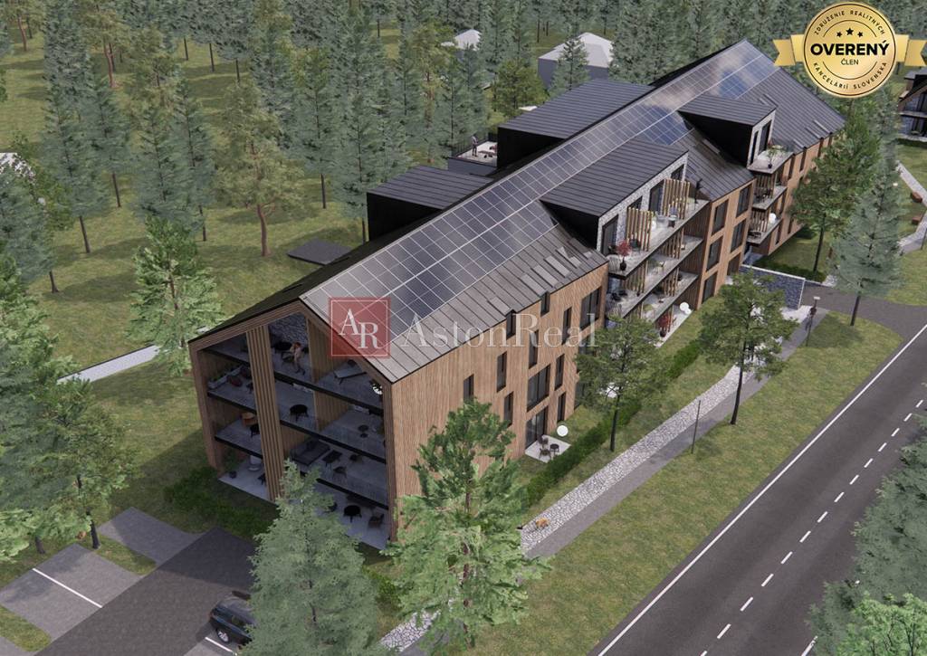 2-izbový INVESTIČNÝ APARTMÁN VYSOKÉ TATRY-TATRANSKÁ ŠTRBA, 67,66m2