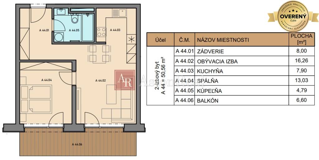 2-IZBOVÝ INVESTIČNÝ APARTMÁN VYSOKÉ TATRY TATRANSKÁ ŠTRBA 66,89 m2