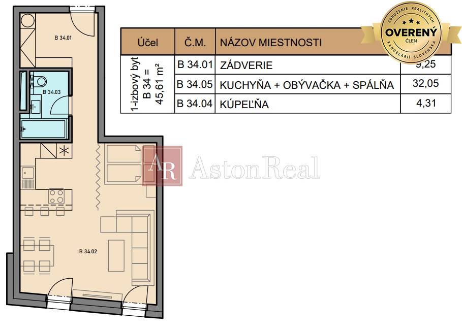 1-IZBOVÝ REKREAČNÝ APARTMÁN VYSOKÉ TATRY TATRANSKÁ ŠTRBA 76,08m2