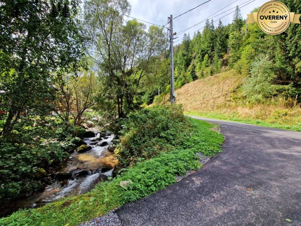 Pozemok so základmi a IS Nižná Boca Nízke Tatry