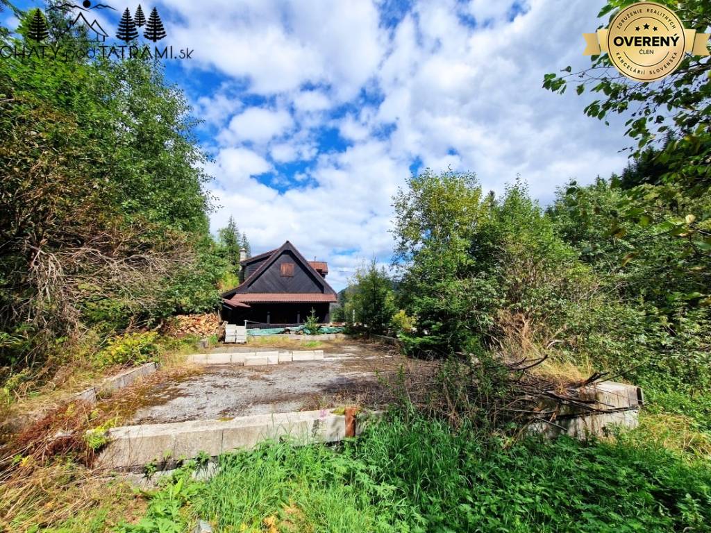 Pozemok so základmi a IS Nižná Boca Nízke Tatry