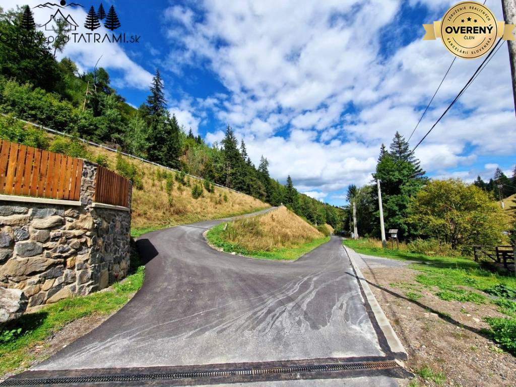 Pozemok so základmi a IS Nižná Boca Nízke Tatry