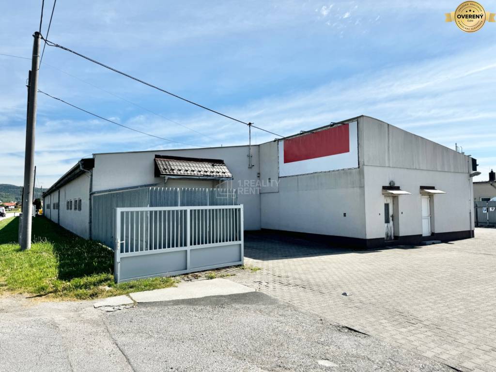 Na prenájom skladový priestor 720 m² v Bytči