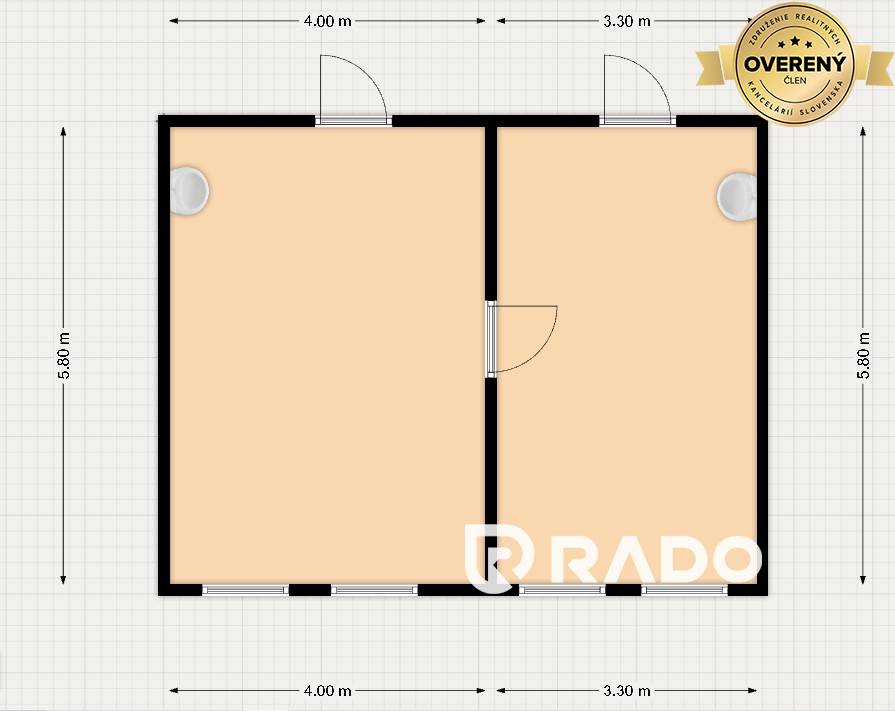 RADO │Priestory ambulancie v zdravotnom stredisku - Trstená