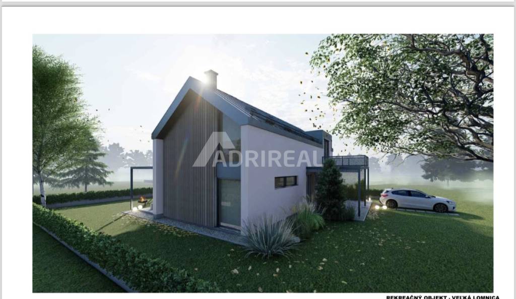 PREDAJ: pozemok s IS; 497 m2, Veľká Lomnica, 103.500 € 