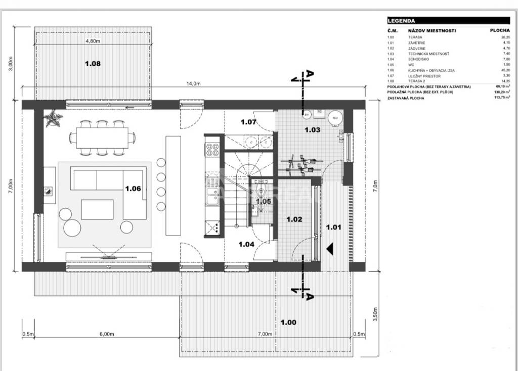 PREDAJ: pozemok s IS; 497 m2, Veľká Lomnica, 103.500 € 