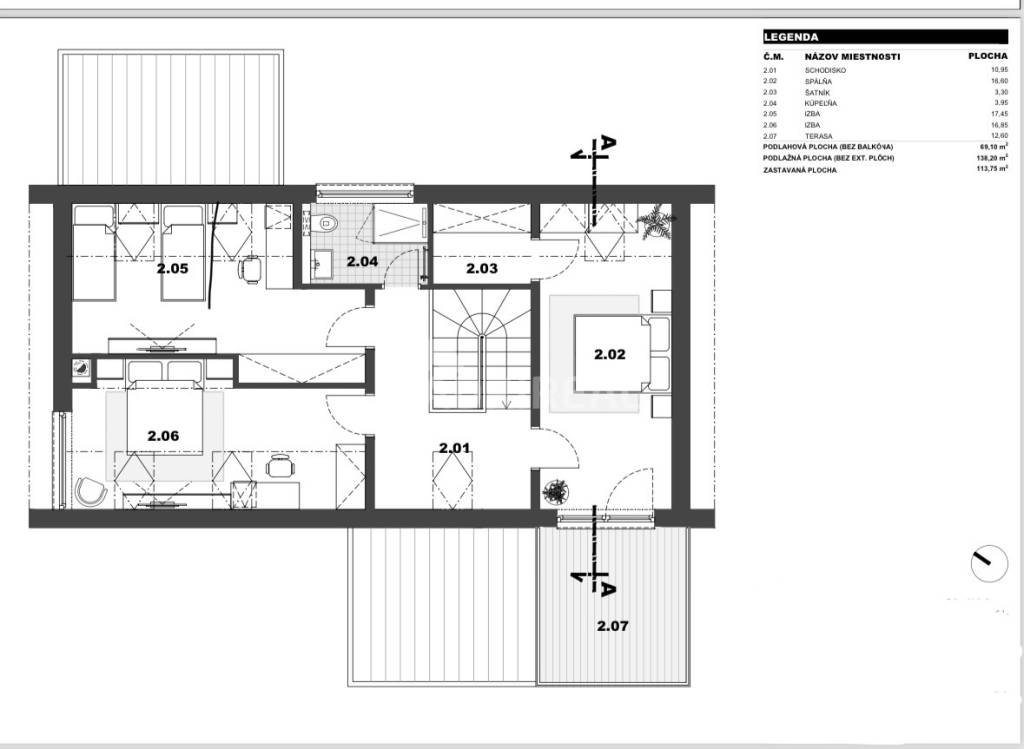 PREDAJ: pozemok s IS; 497 m2, Veľká Lomnica, 103.500 € 