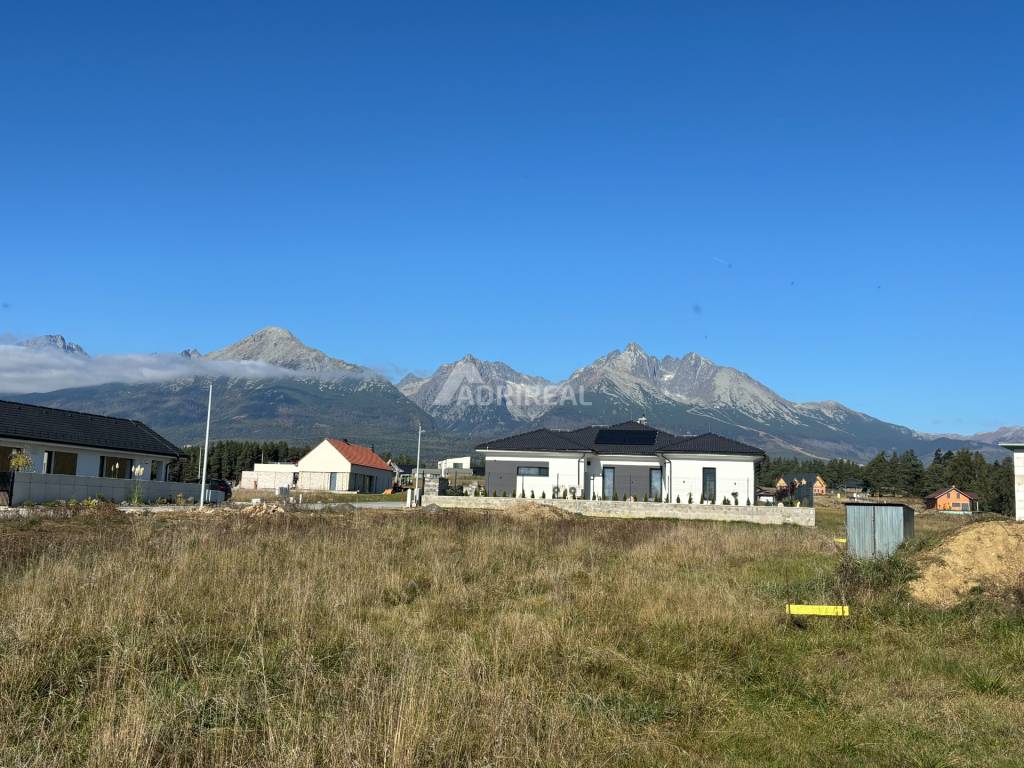 PREDAJ: Stav. pozemok s IS; 666 m2, Mlynica okres Poprad, 129.000 €