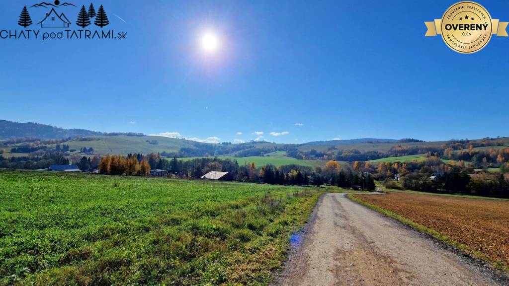 Veľký pozemok na pokojnom mieste Brezno - Šiašovo