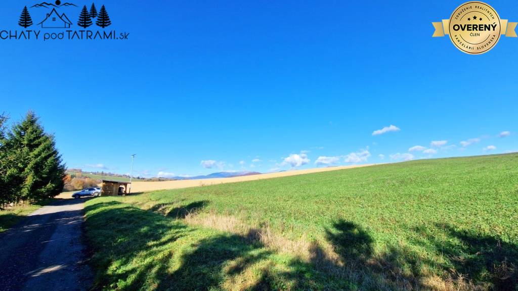 Veľký pozemok na pokojnom mieste Brezno - Šiašovo