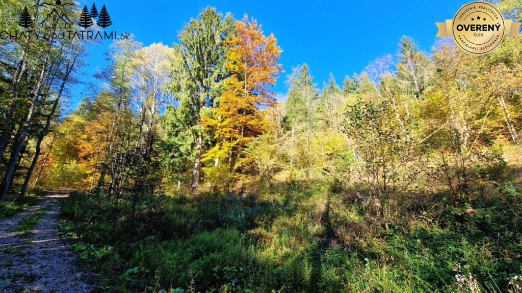 Pozemok s IS a stavebným povolením Krpáčovo Nízke Tatry