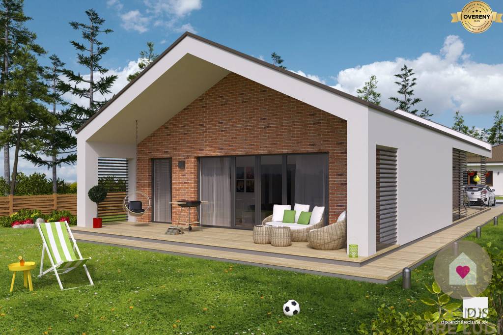 Krásny 4 izbový RD bungalov 114,25 m2 na pozemku 507m2, Senec