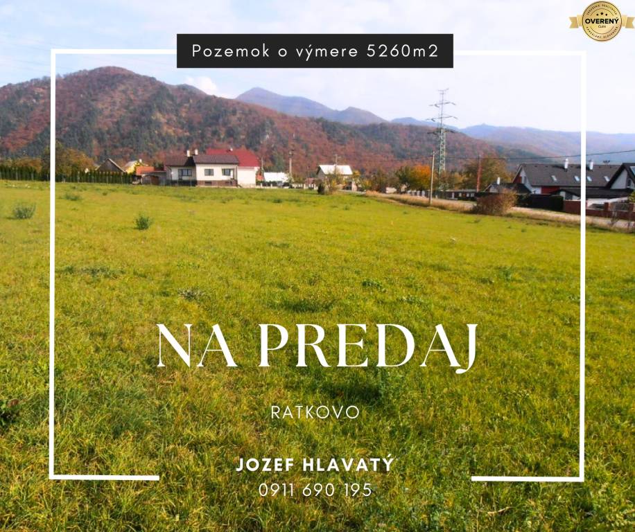 Pozemok pre RD-Predaj-Ratkovo-0.00 €