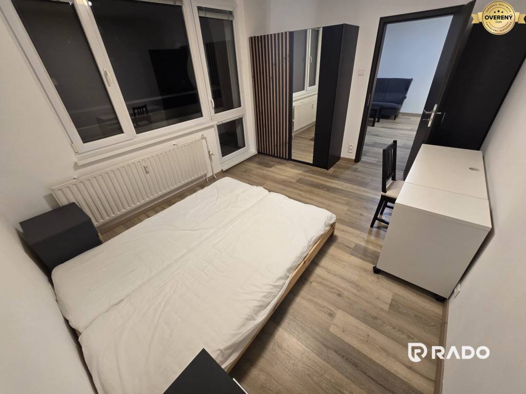 RADO | 2Izb. byt 38m2 +10m2 logia 2x po 5m2 | Petržalka - Blagoevova