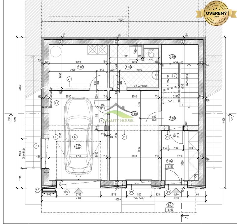 Novostavba rodinného domu pod HRÁDKOM - 600 m2