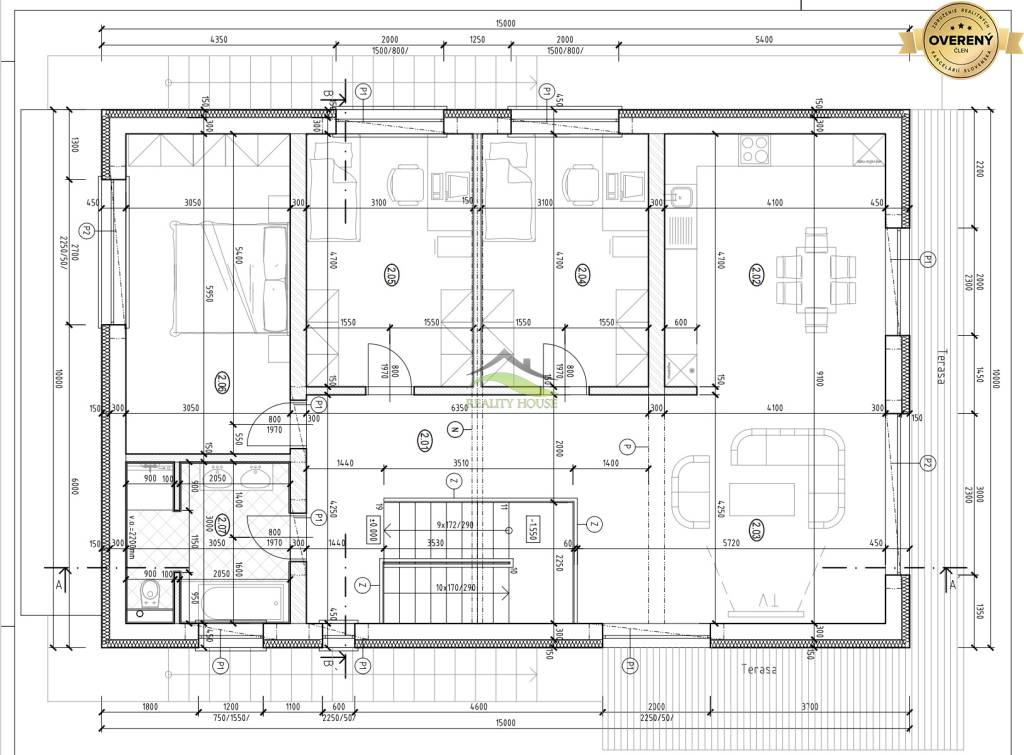 Novostavba rodinného domu pod HRÁDKOM - 600 m2