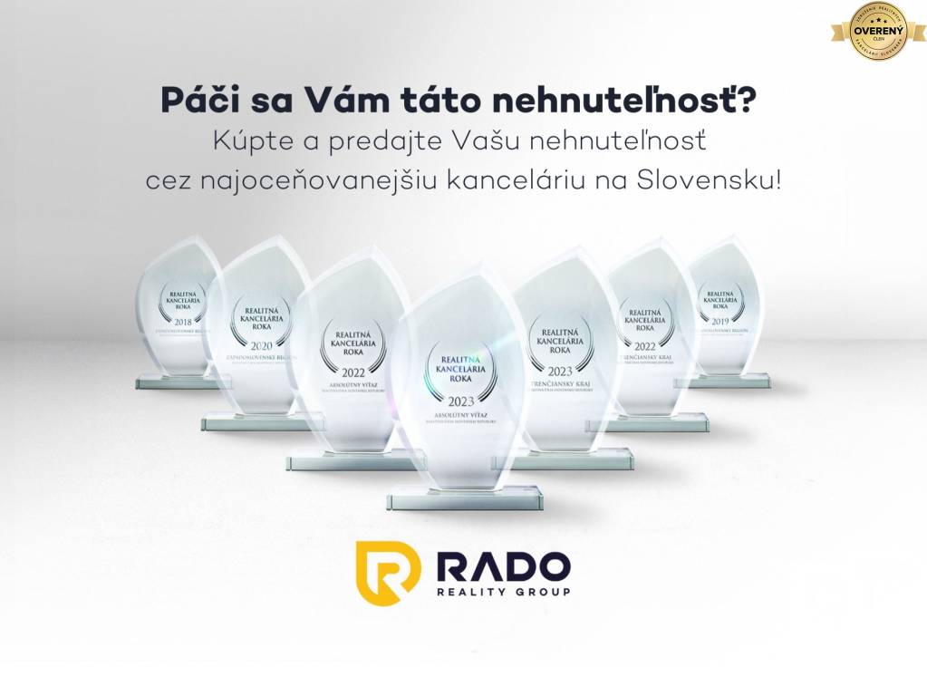 RADO │Na predaj garsónka v Trenčianskych Tepliciach!