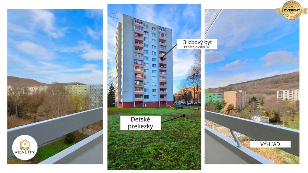 NOVINKA - Veľký, zrekonštruovaný, 3i byt 72 m² + loggia, komora