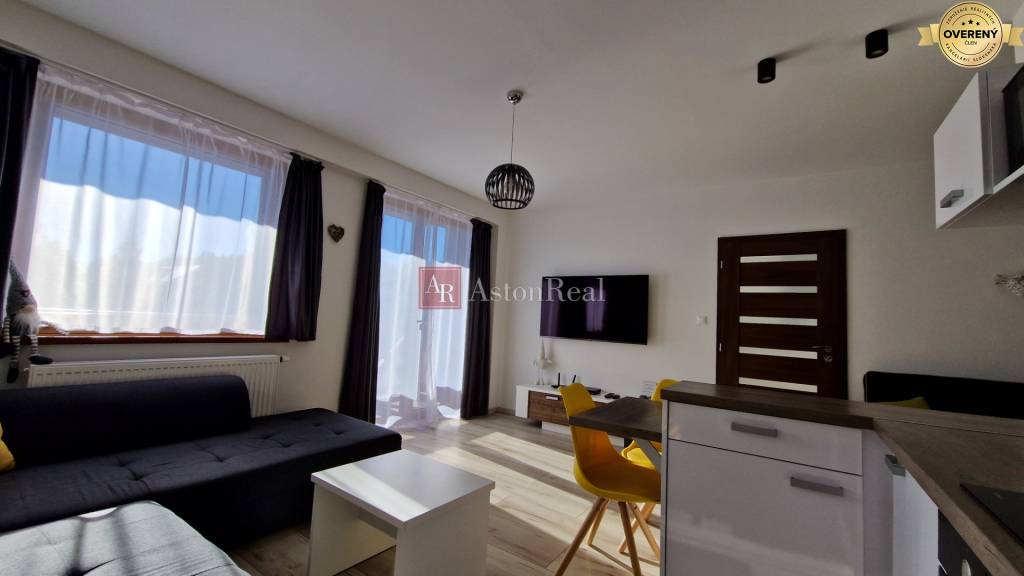 AstonReal: predaj zariadený apartmán 47m2 + balkón - Tatranská Lomnica