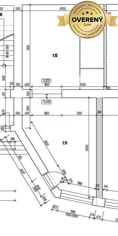 Ponúkame na prenájom obchodný priestor 46,5 m2 - Žilina centrum